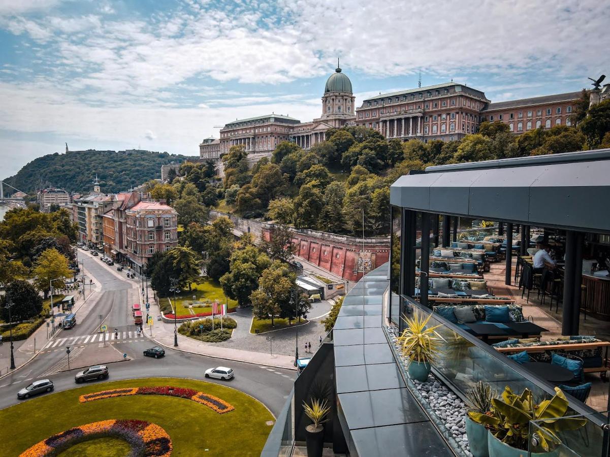 Hotel Clark Budapest - Adults Only Ngoại thất bức ảnh View of the Buda Castle from the hotel