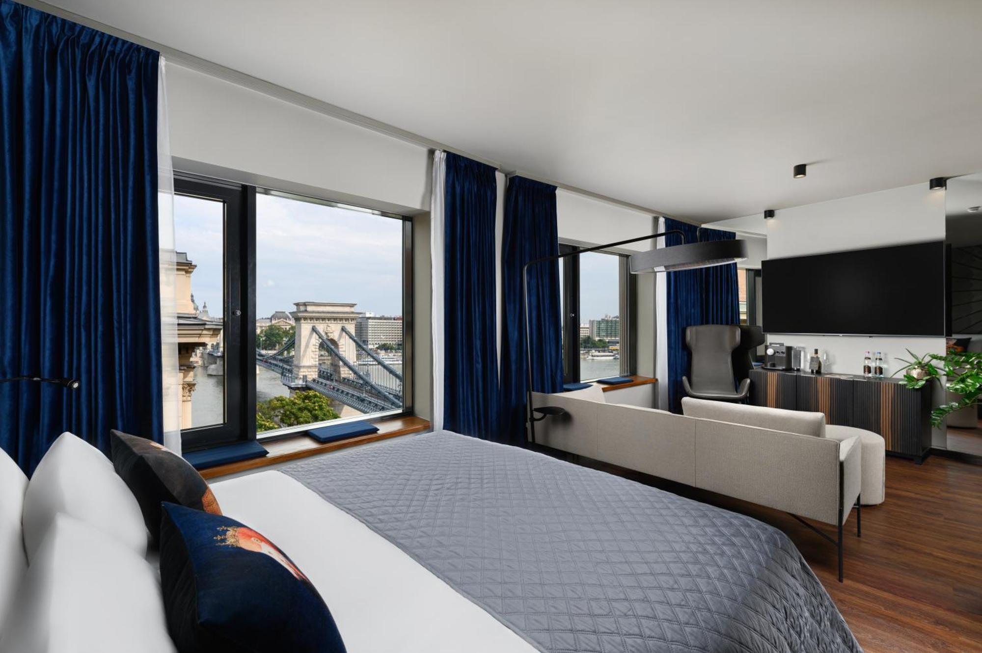Hotel Clark Budapest - Adults Only Ngoại thất bức ảnh A room at the hotel