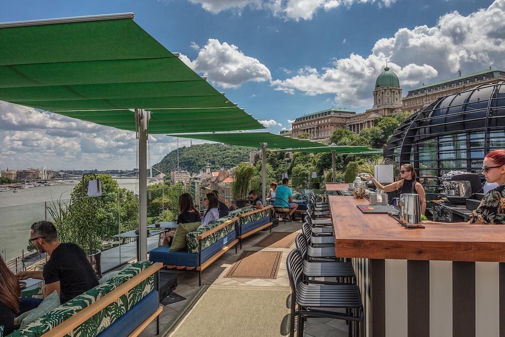 Hotel Clark Budapest - Adults Only Ngoại thất bức ảnh The rooftop bar